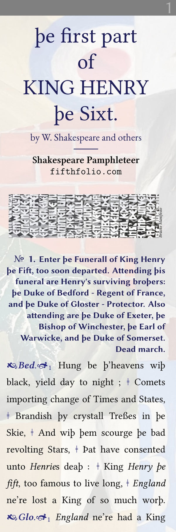 King Henrie VI part 1