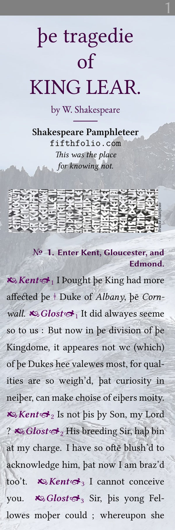 King Lear, v1
