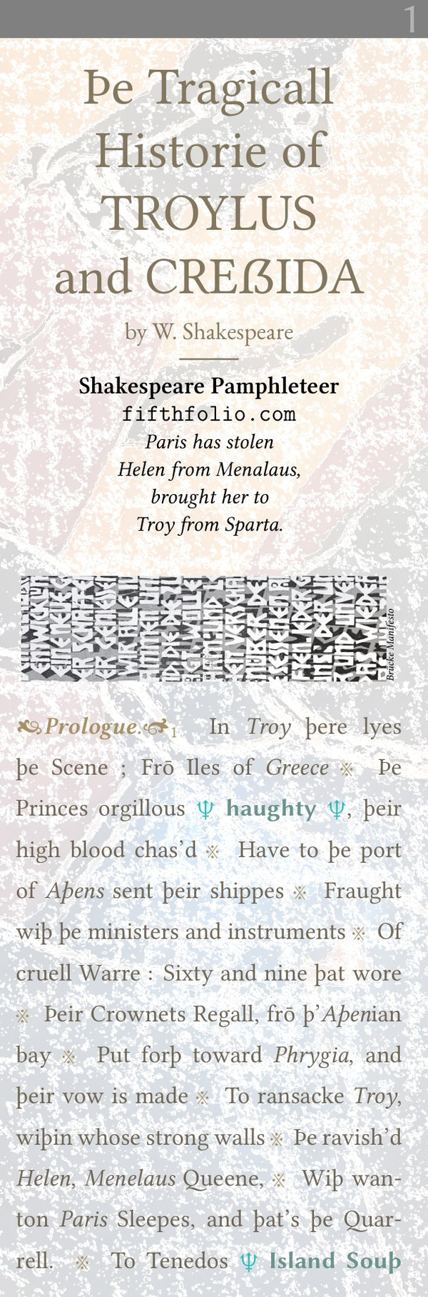 Troylus and Creßida